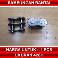 Ukuran Rantai 428H Untuk Motor Apa